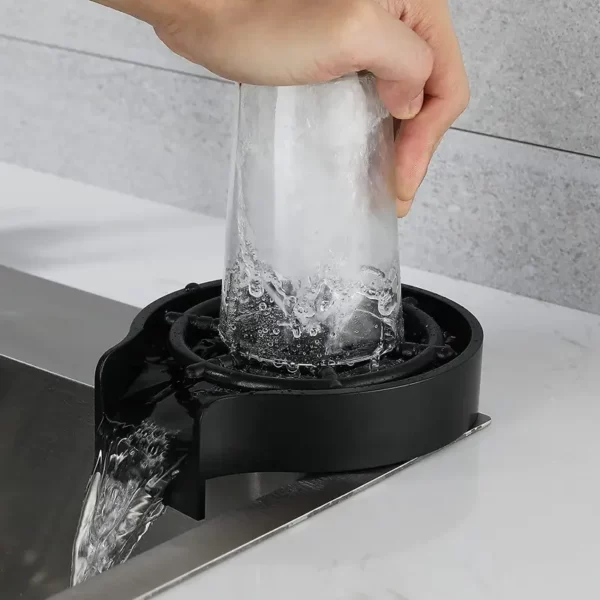 Glass Rinser For Kitchen Sink