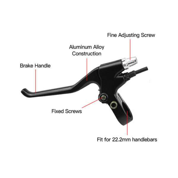 Electric Bike Brake Lever E-bike  Left Lever Replacement Parts - Image 2