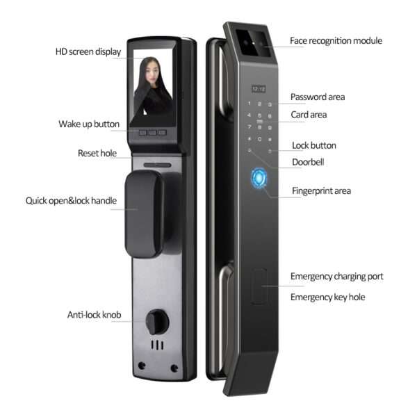 WisHome facial recognition smart door lock - Image 5